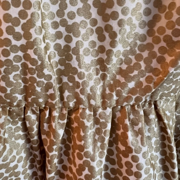 MODCLOTH Spellbinding Ability Gold Dots Dress, Size Medium - Picture 10 of 13